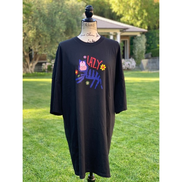 🆕LAZY OAF 👀|| Lazy Cat T-Shirt Dress - Picture 8 of 15